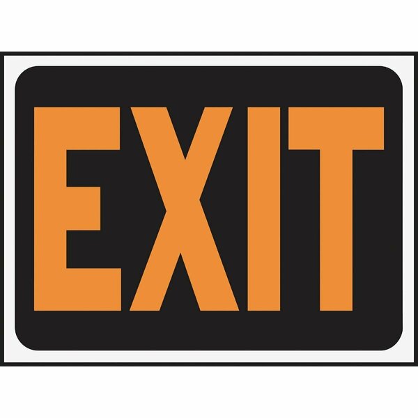 Hy-Ko 9x12 Plastic Sign, Exit 3003